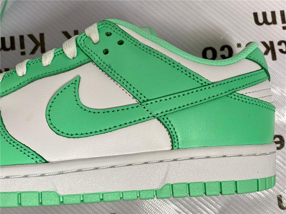 PK GOD nike dunk low Green Glow retail materials ready to ship